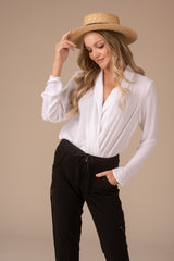  Solid Tencel Linen Beach Pant