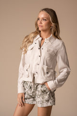 Vern Solid Cupro Jacket