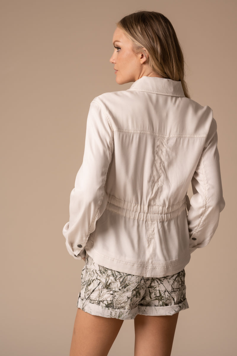 Vern Solid Cupro Jacket