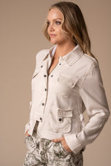 Vern Solid Cupro Jacket