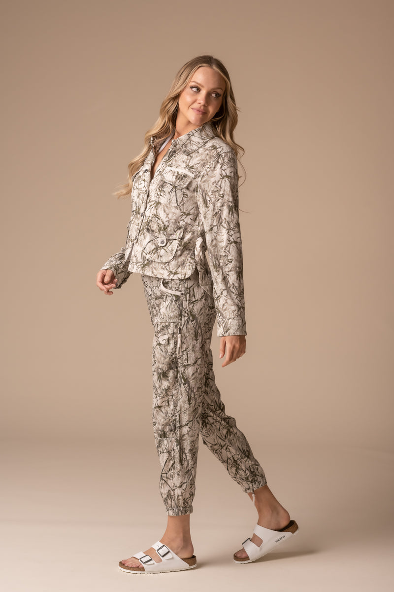 Vern Printed Cupro Jacket