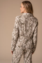 Vern Printed Cupro Jacket