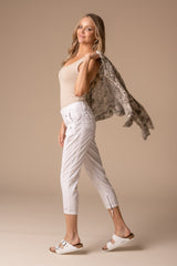 Solid Stretch Poplin Pant