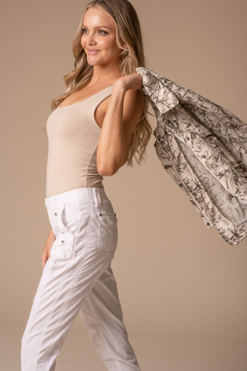 Solid Stretch Poplin Pant