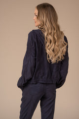  Solid Cupro Hoodie