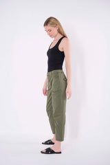 cotton calina solid pant women