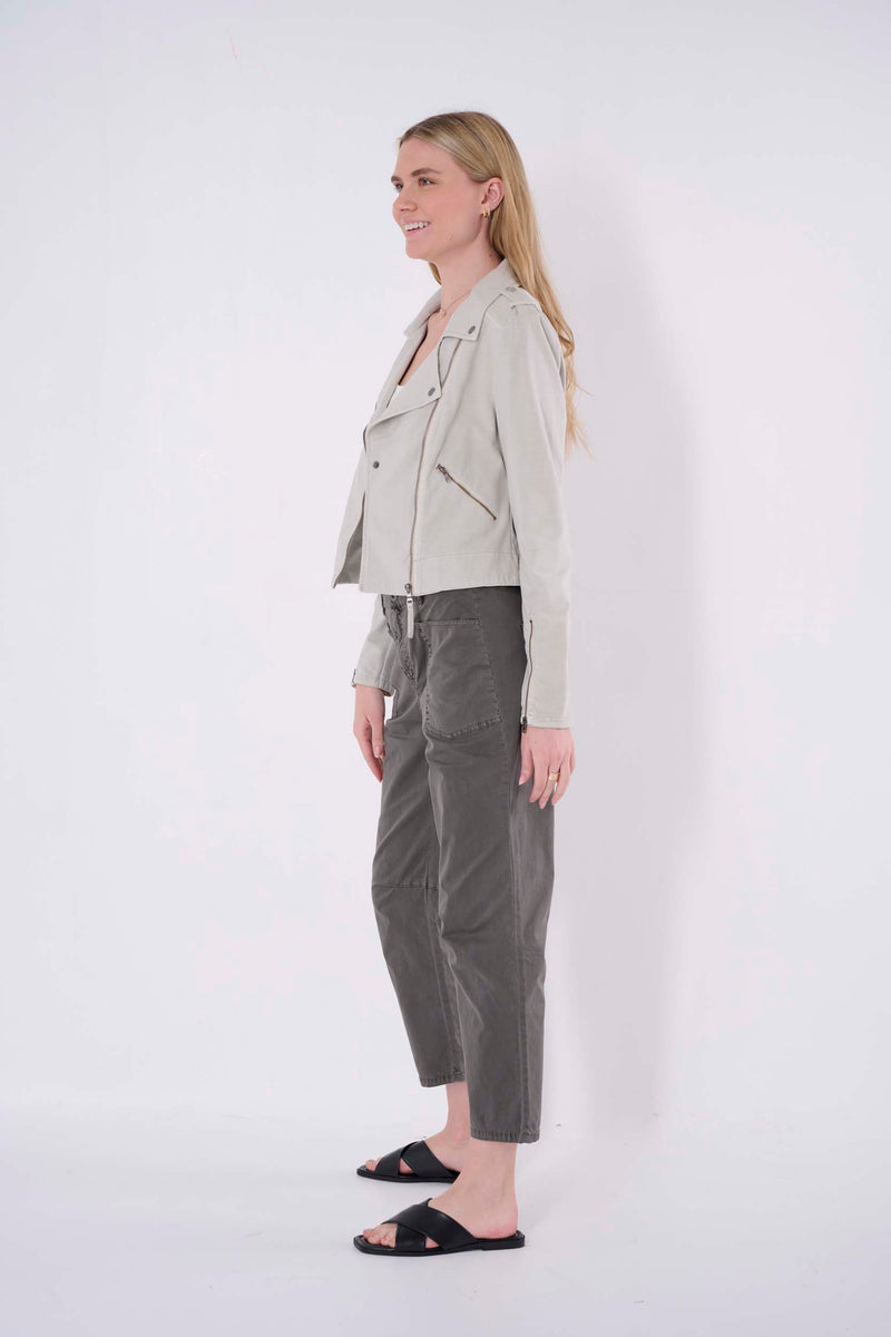 cotton calina solid pant women