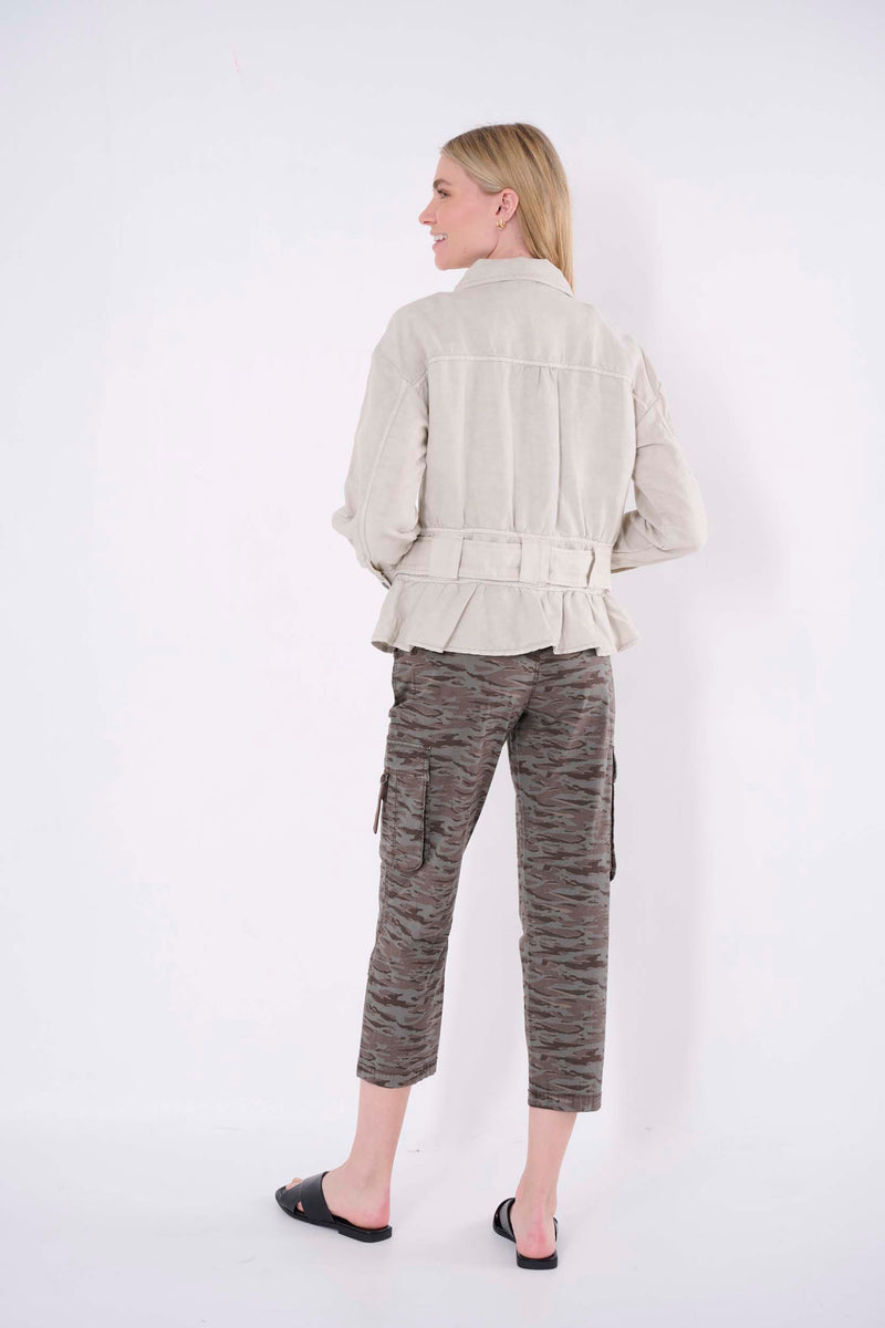  Printed Poplin Pant