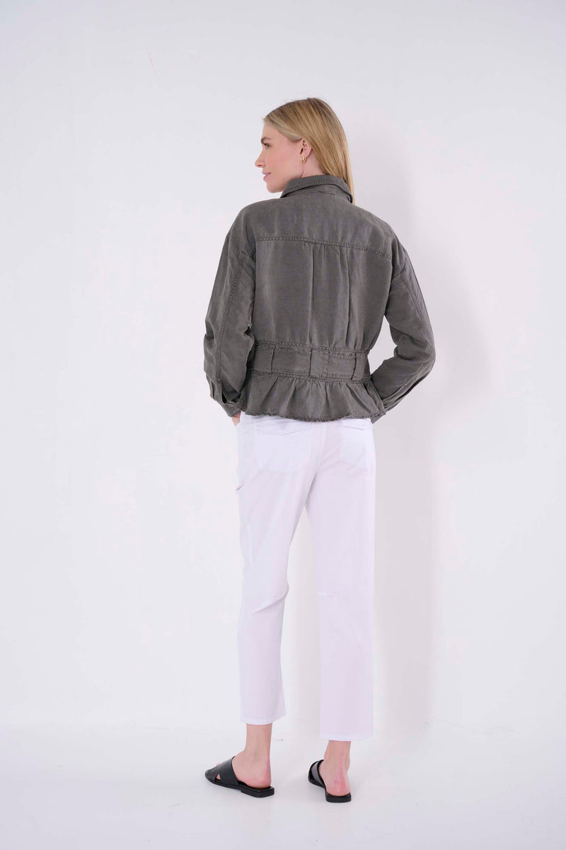 cotton calina solid pant women
