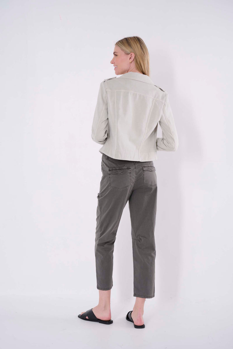 cotton calina solid pant women