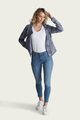 Aspen Linen Moto Jacket - Marrakech Clothing