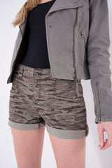  Solid Knit Moto Jacket