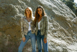 Aspen Linen Moto Jacket - Marrakech Clothing