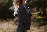 Aspen Linen Moto Jacket - Marrakech Clothing