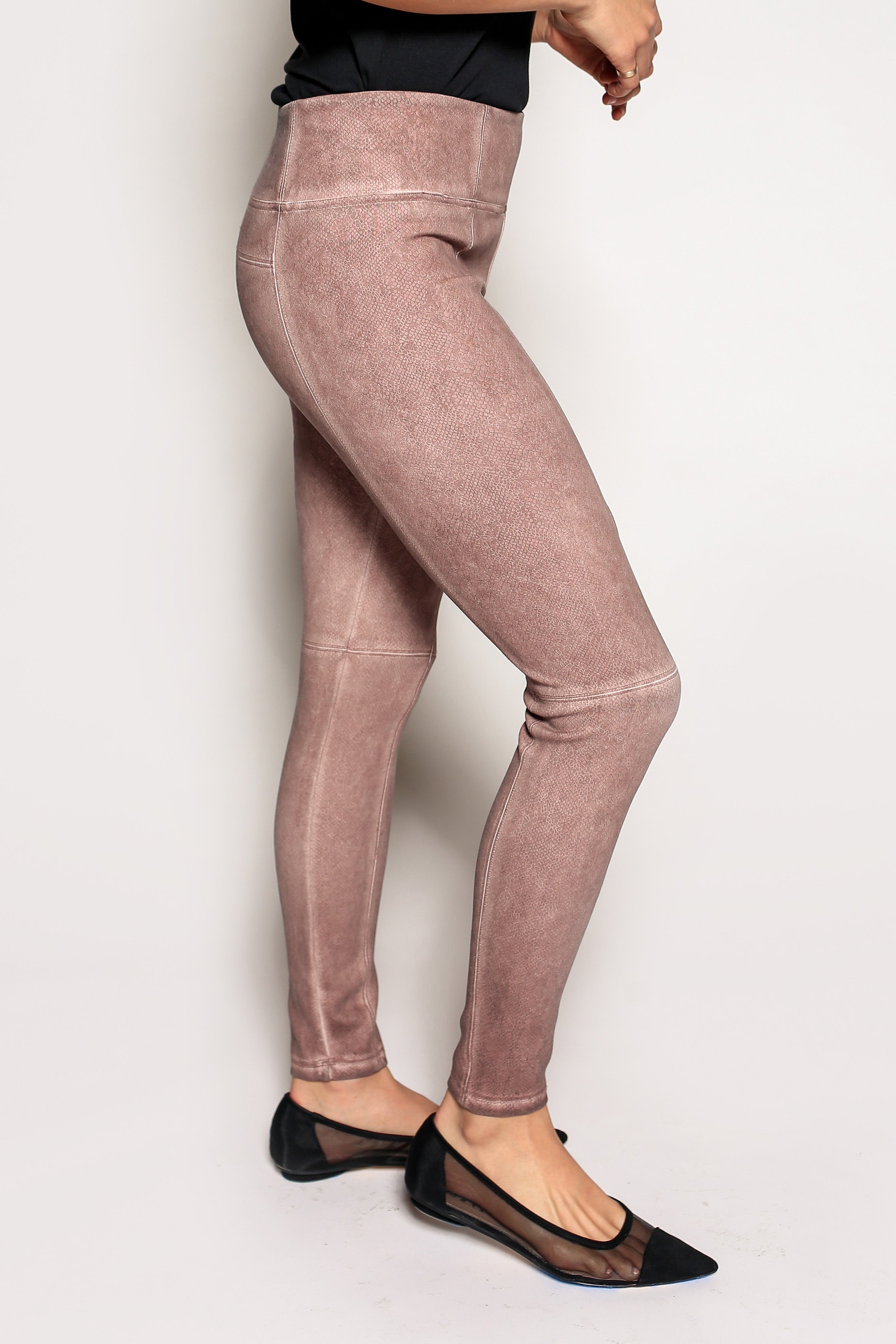 Amelia Scuba Suede Legging - Marrakech Clothing