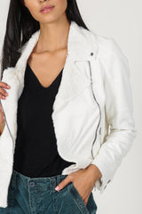 Distressed Sherpa Coat