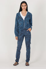 Hera Cupro Hoodie Jacket