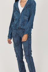 Hera Cupro Hoodie Jacket