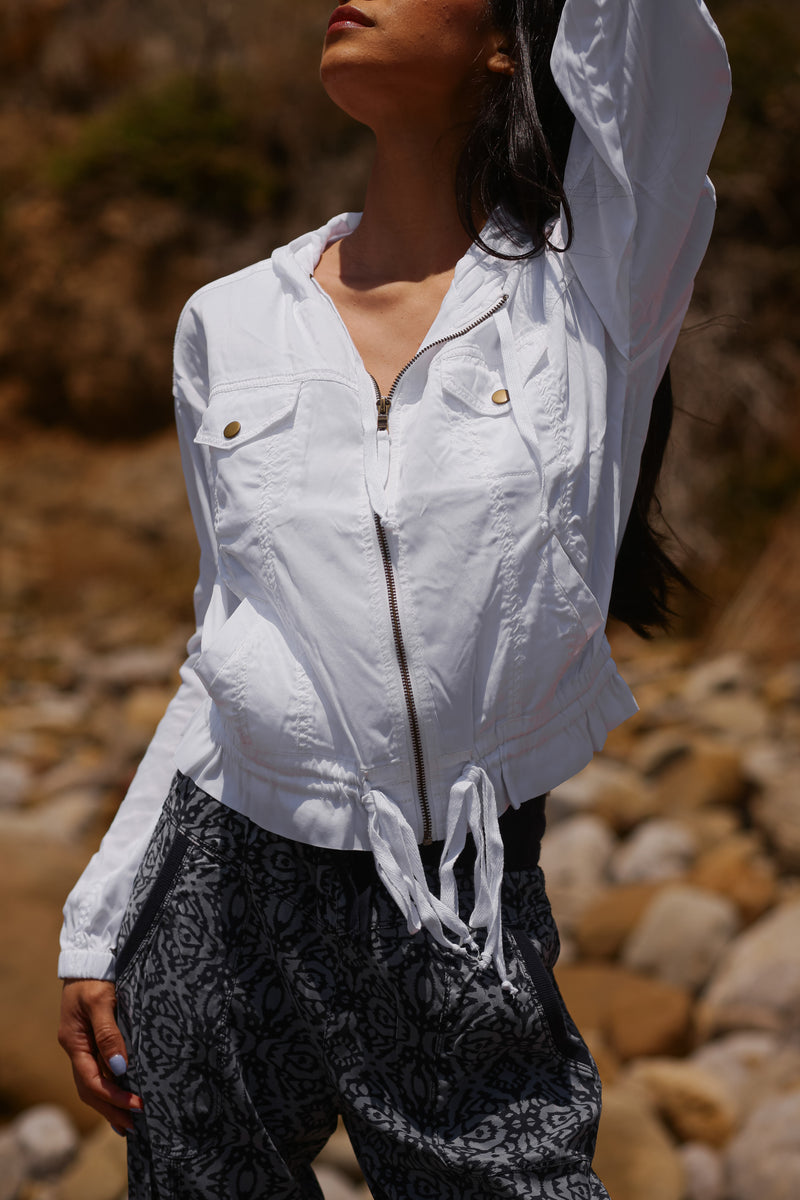 Oahu Stretch Cupro Jacket