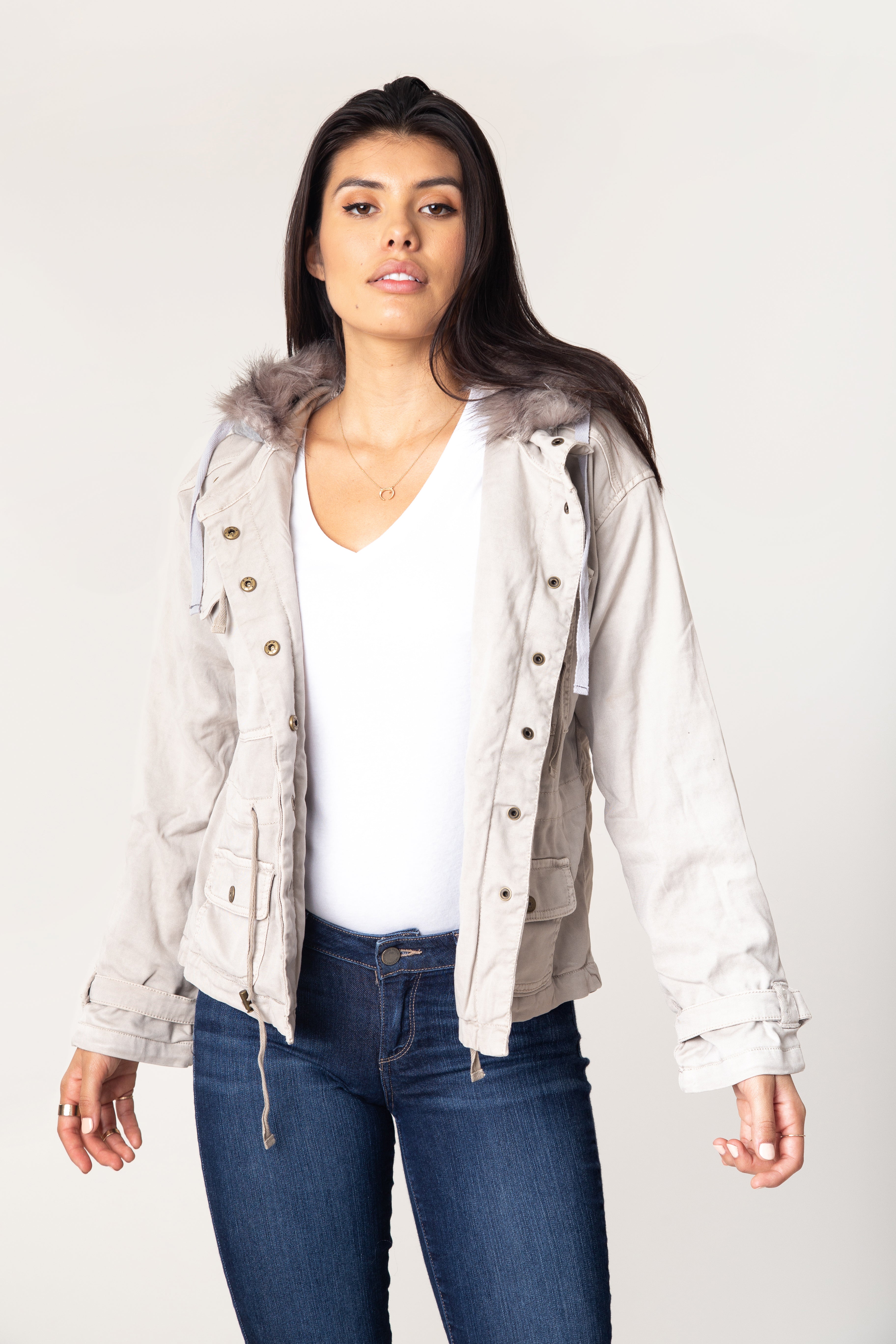Marana Faux Fur Jacket - Marrakech Clothing
