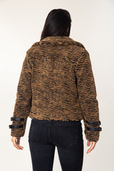 Vera Sherpa Moto Jacket - Marrakech Clothing