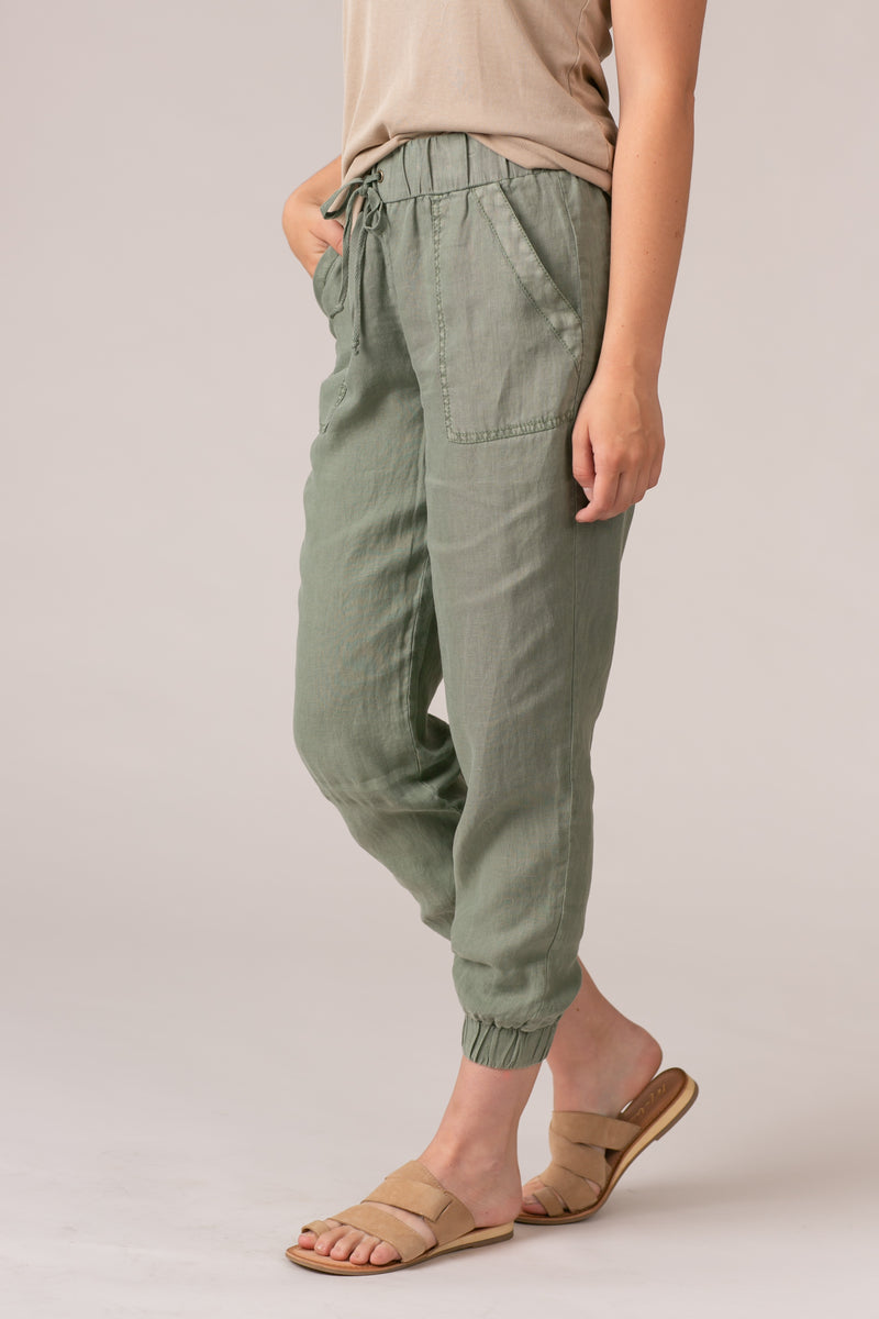  Linen Jogger Pant