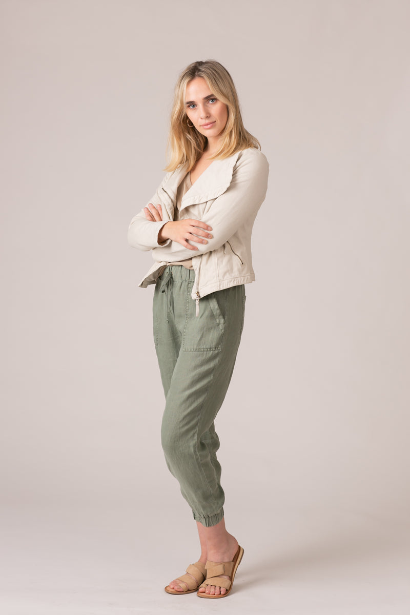  Linen Jogger Pant