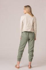  Linen Jogger Pant