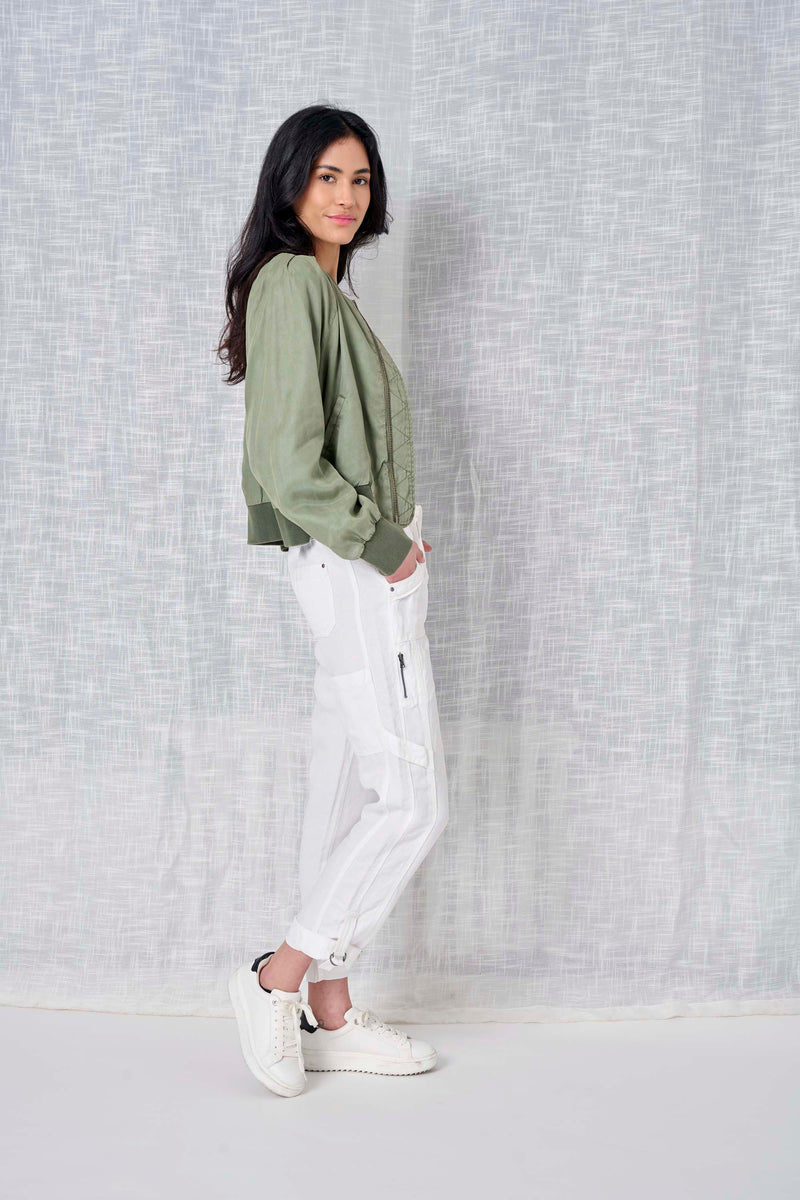  Solid Linen Pant