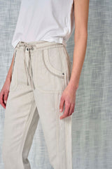  Solid Linen Pant