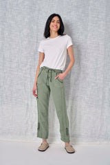  Solid Linen Pant