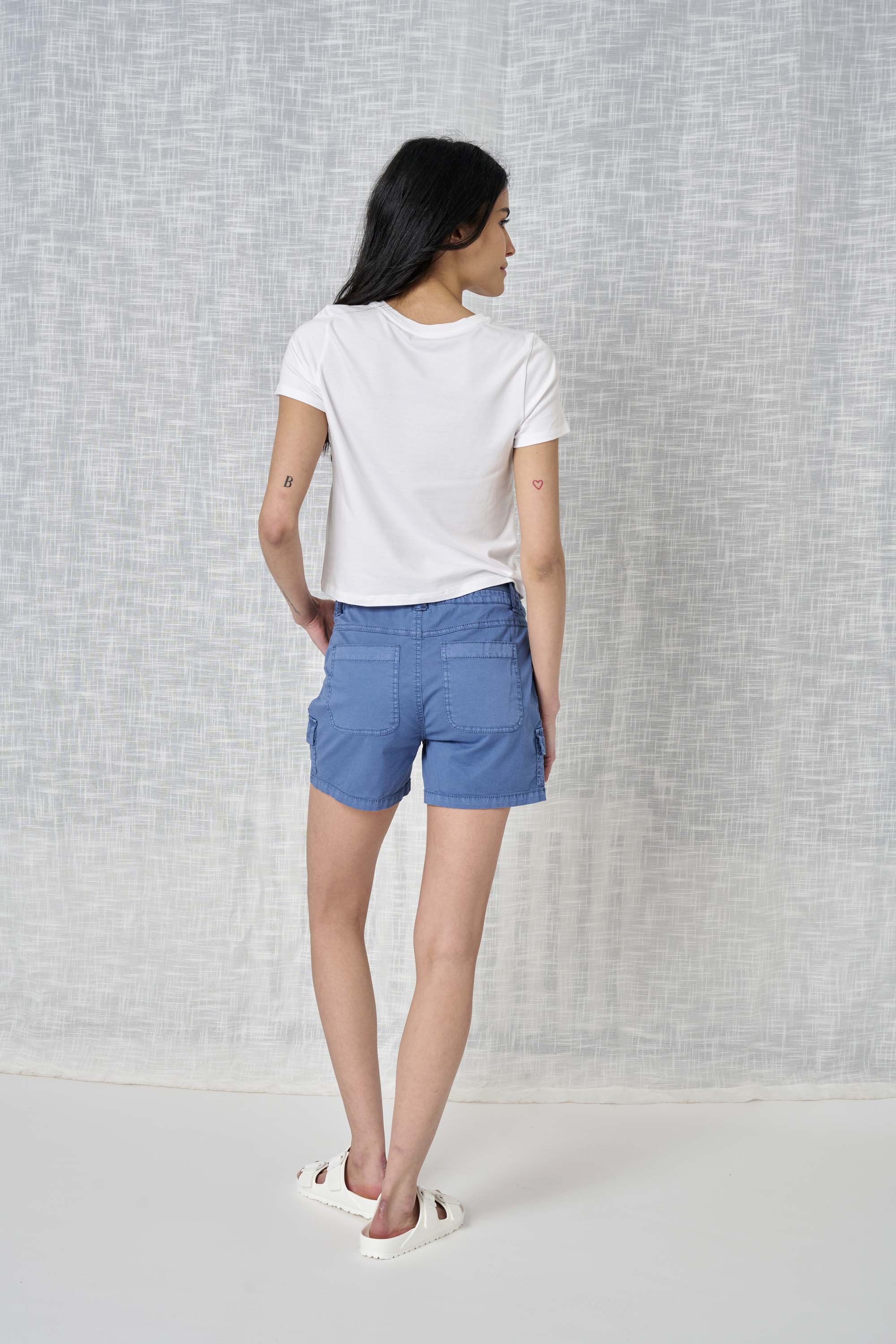 Asher Solid Twill Short