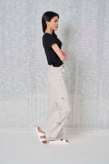 Solid Stretch Poplin Pant