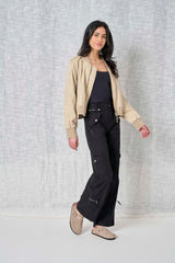 Solid Stretch Poplin Pant