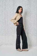 Solid Stretch Poplin Pant