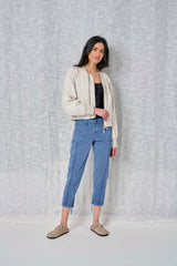 Solid Poplin Jogger
