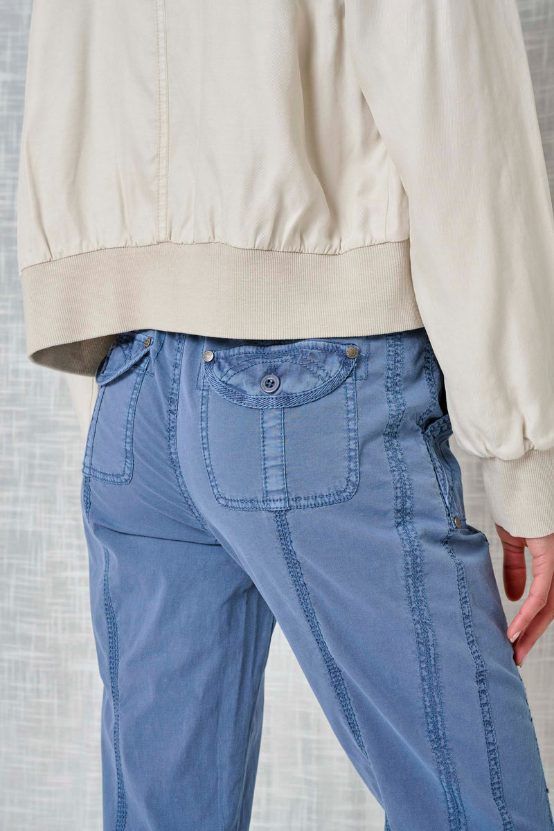 Solid Poplin Jogger