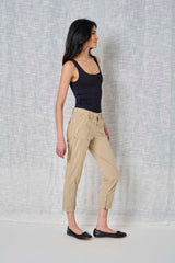 Solid Poplin Jogger