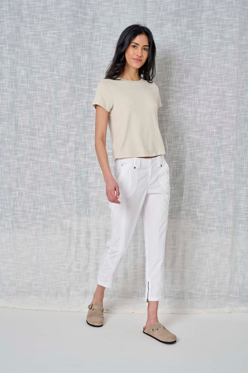 Solid Poplin Jogger
