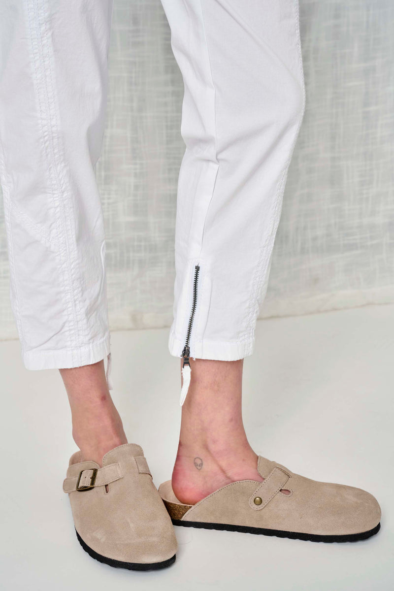 Solid Poplin Jogger