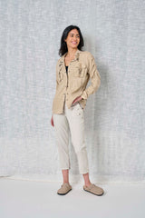 Solid Poplin Jogger
