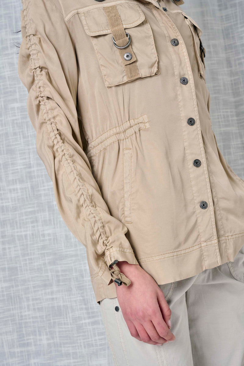 Solid Cupro Jacket