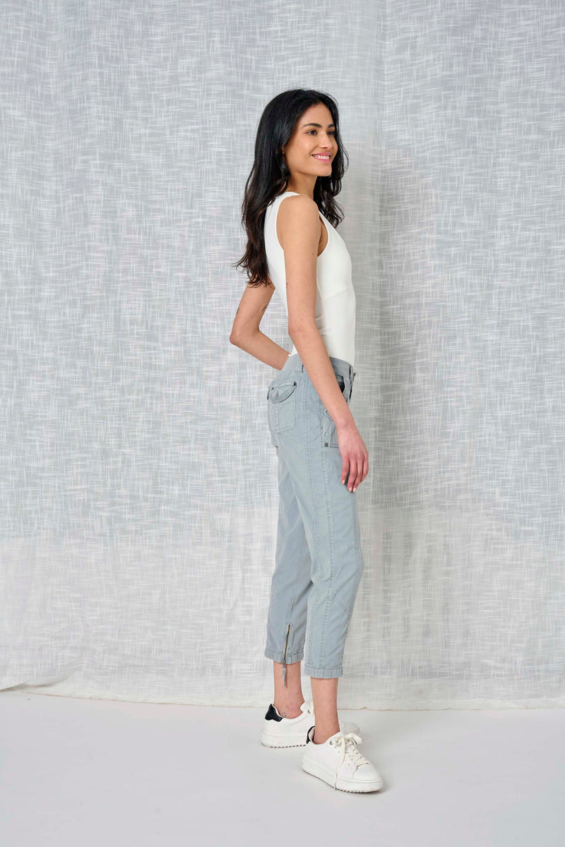 Solid Poplin Jogger