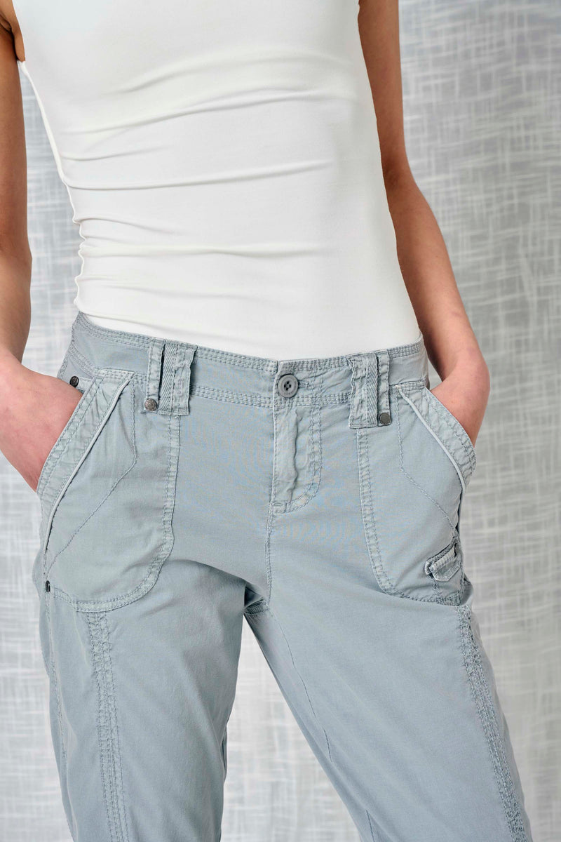Solid Poplin Jogger