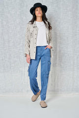 Solid Cupro Jacket