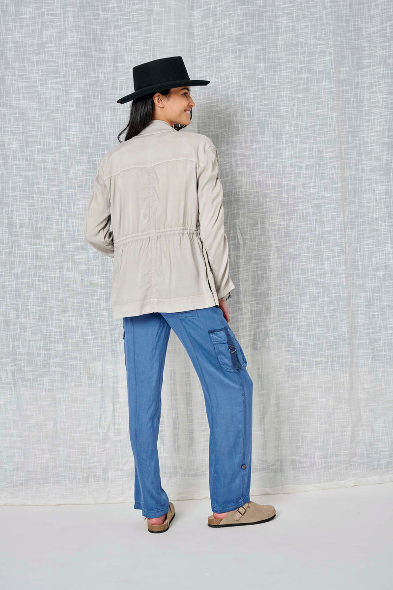Solid Cupro Jacket