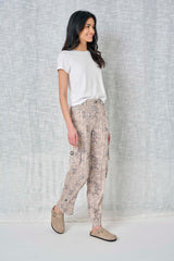Printed Cupro Pant