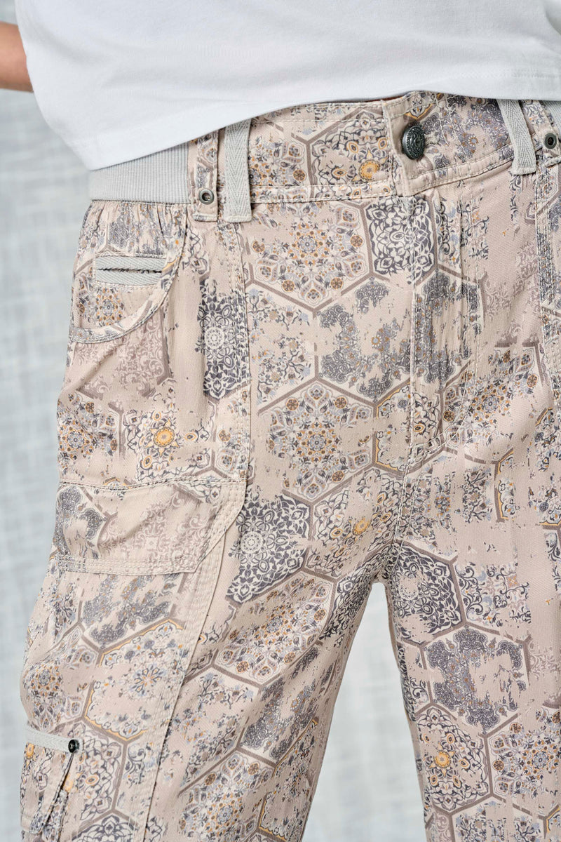 Printed Cupro Pant