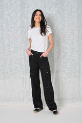 Solid Cupro Pant