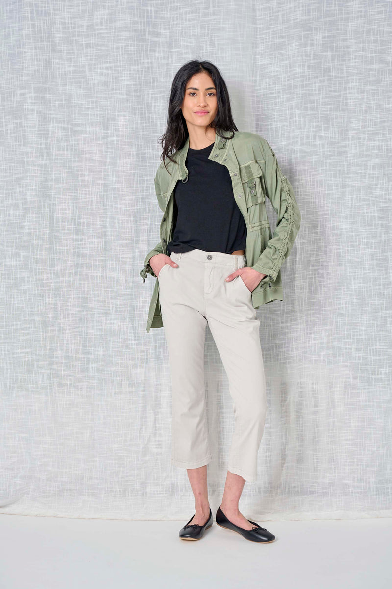 Solid Cupro Jacket